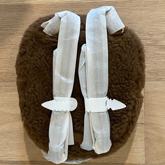 Express Brown Teddy Mini Backpack NWT - Picture 4 of 7